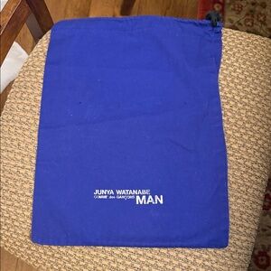 Junya Watanabe Man Royal Blue dust bag 12”x 10”